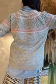 Greta Fair Isle Knit Grey